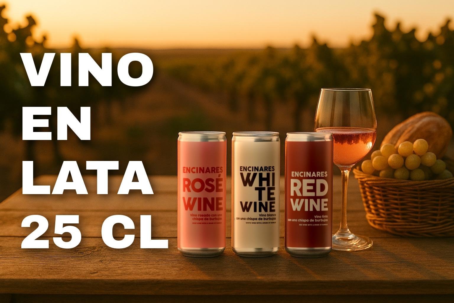 Vino en lata: qué es, cuánto dura y por qué es de 25 cl